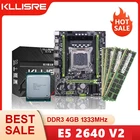 Комплект материнской платы Kllisre X79, LGA 2011, E5 2640 V2 4 шт. x 4 ГБ = 16 Гб DDR3 1333 МГц ECC память
