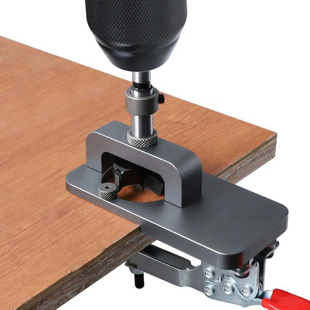 

Woodworking Hole Drilling Guide Locator 35mm Hinge Boring Jig With Fixture Template Cabinets Door Furniture Hole Opener Tool