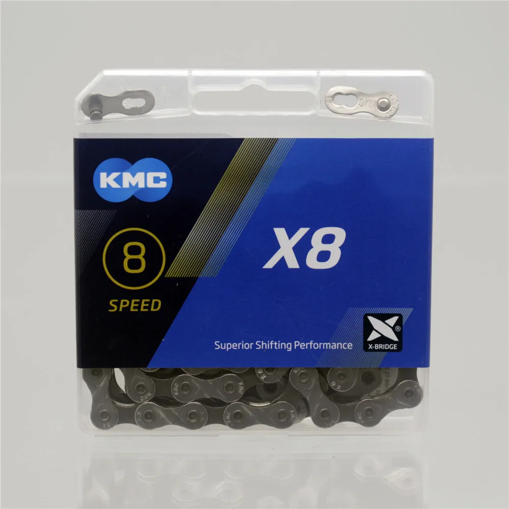 KMC велосипедная цепь X8 X9 X10 X11 X12 велосипедная цепь 8/9/10/11/12 скоростная дорога MTB шатун Shimano/SRAM 8 9 10 11 12s переключатель 116L