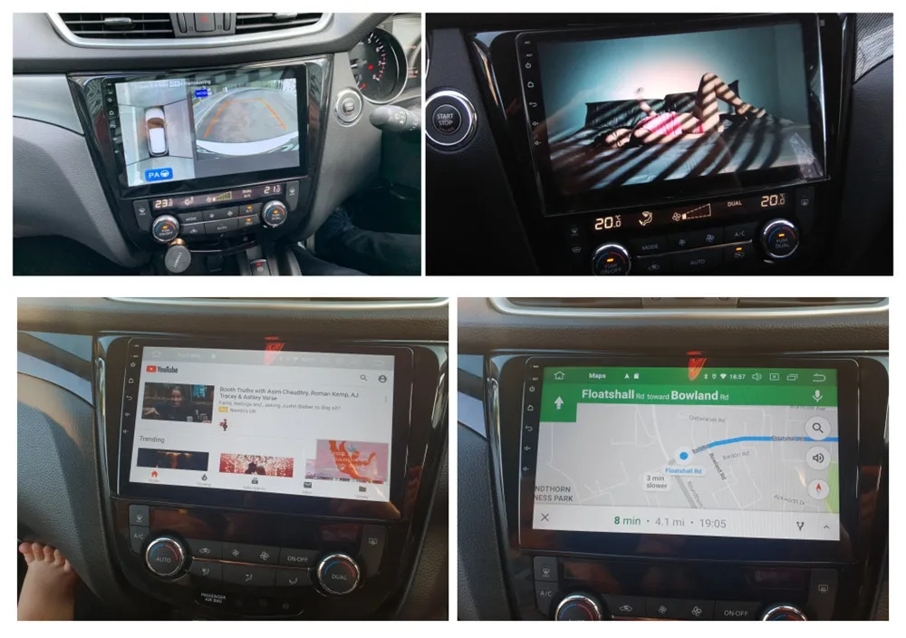 10," Android 9,1 Автомобильный gps радио для Nissan X-Trail Qashqai J10 J11 стерео Мультимедиа Навигация BT головное устройство