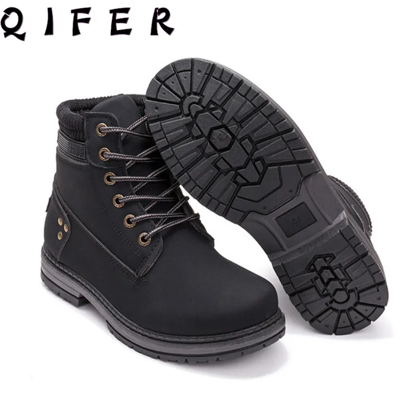 

Ботинки, женская обувь, женские ботинки из искусственной кожи, однотонные модные зимние ботильоны на танкетке, новинка сезона зима 2020, теплы...