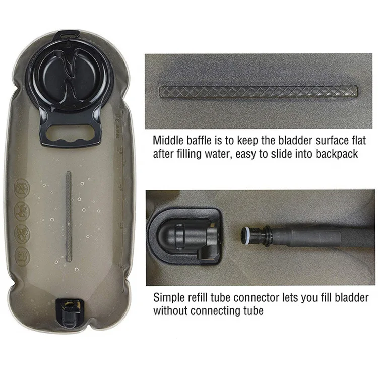 

Cycling water bag backpack bike 5L backpacking outdoor cycling sports water bag bag climbing travel shoulders