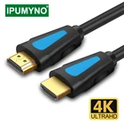 Кабель HDMI-совместимый 4K, 1080p, 2,0, 1,4, Aux-кабель для PS4, Apple TV, ПК, сплиттер, переключатель, удлинитель, проектор, видеокабель 60 Гц