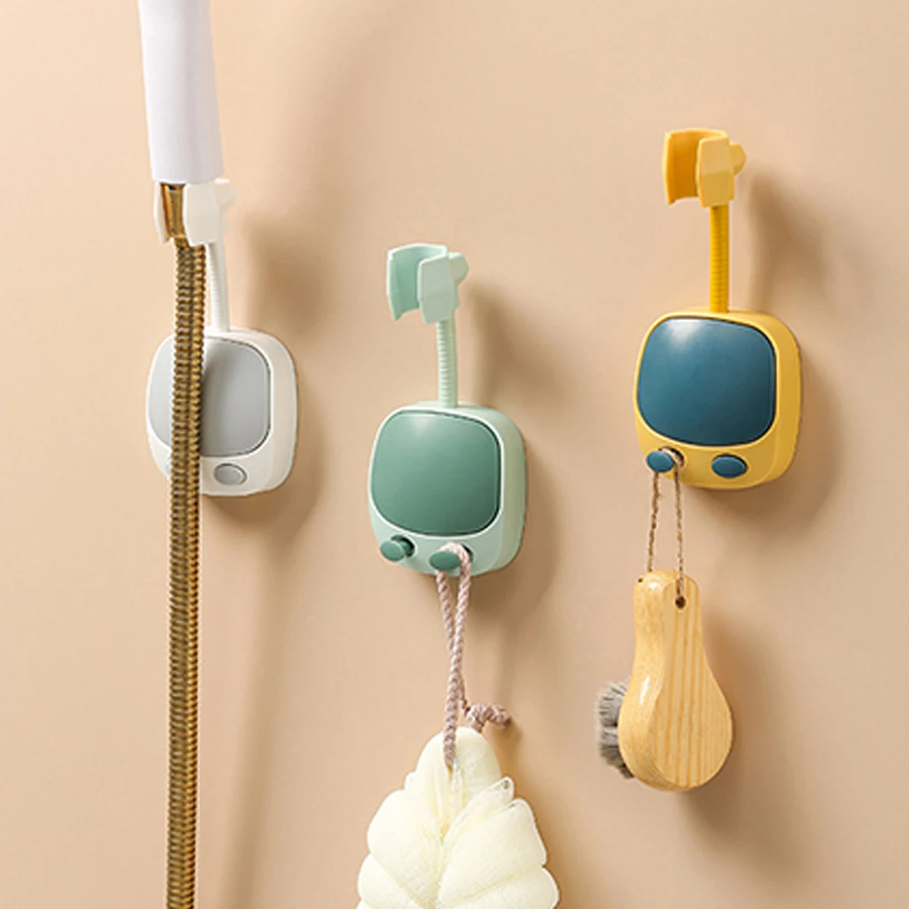 

Shower Bracket Shaking Head Adjustable Shower Head Shower Suction Cup Holder Shower Head Bracket 360 Degree Rotating Bracket