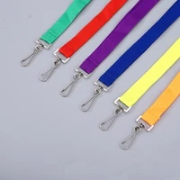 10pcs 1 5cm lanyard metal the hook like 8 for school office supplies pass work credentials id card holder badge strap thickened
