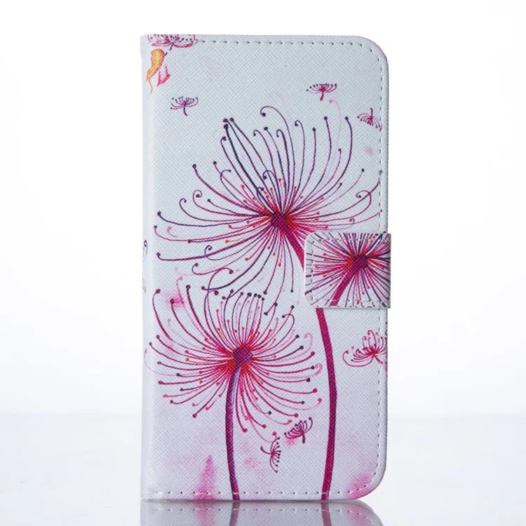 Dandelion Чехол для samsung GALAXY A5 A7 A510 A710 S3 S4 S5 S6 S7 край S8 плюс бабочка цветок чехол-бумажник с откидной крышкой из искусственной кожи чехол - Цвет: Dandelion