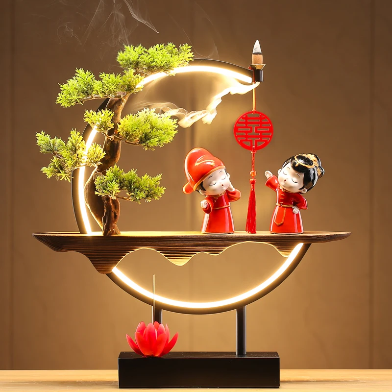 

Большая подставка для благовоний, большая подставка, электрическая подставка для благовоний, подсветка, большая подставка для благовоний, ...