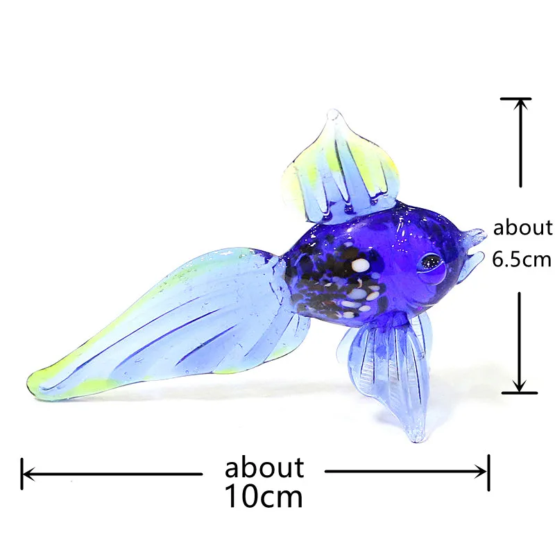 

Фигурка тропической рыбы из муранского стекла
