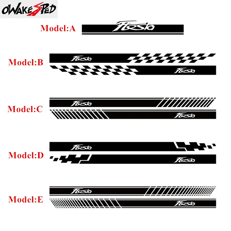 Автомобильная виниловая пленка полосатые наклейки на крышку капота автомобиля
