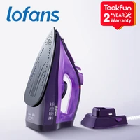new lofans yd 012v cordless electric steam iron for garment generator road wireless ironing multifunction adjustable