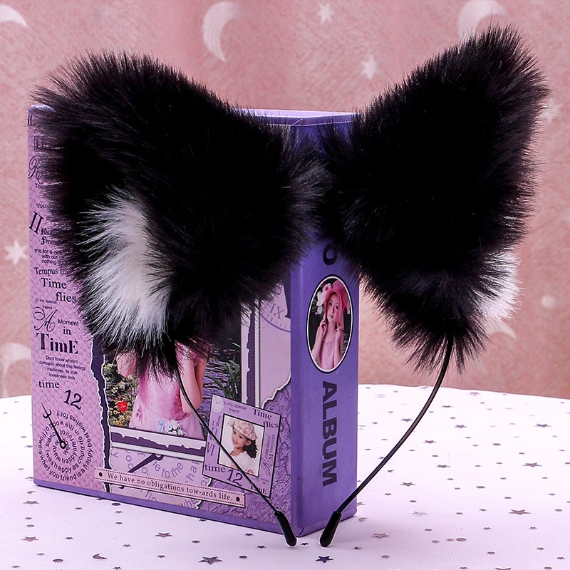 Ручная работа имитация стерео животные уши животных KC аксессуары для волос аниме