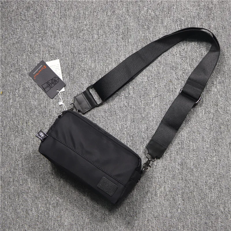 

New Men Oxford Cloth Zipper Casual Bag Male Single Shoulder Bags Black Messenger Bags High Capacity Crossbody Bag