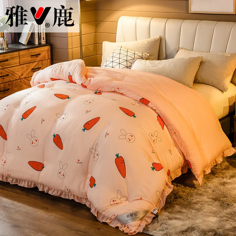 

SF стиль принцессы романтическое стеганое тонкое стеганое покрывало для кровати роскошное кружевное летнее стеганое одеяло теплое пододея...