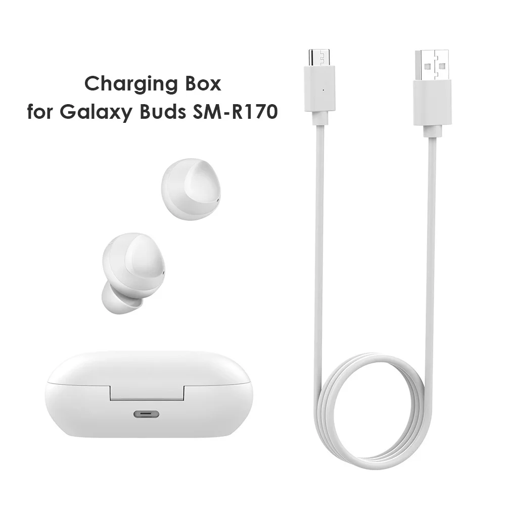 Сменный зарядный бокс для Samsung наушники вкладыши чехол подставка Galaxy Buds SM R170 Bluetooth