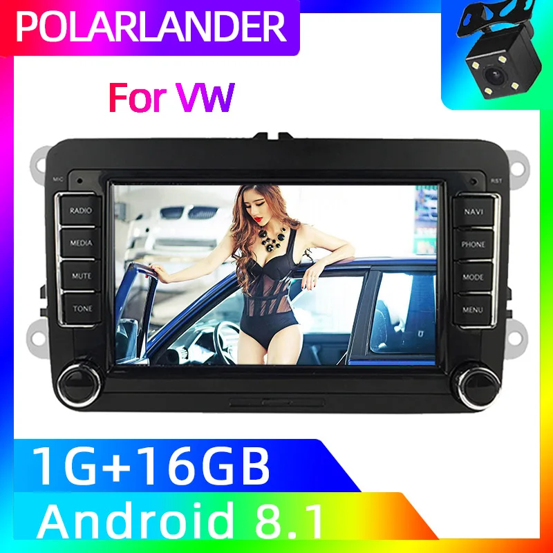 Автомагнитола 2 Din 7 дюймов GPS навигация Wi Fi MP5 плеер для Bora Golf VW Polo Volkswagen Passat B6 B7 Touran