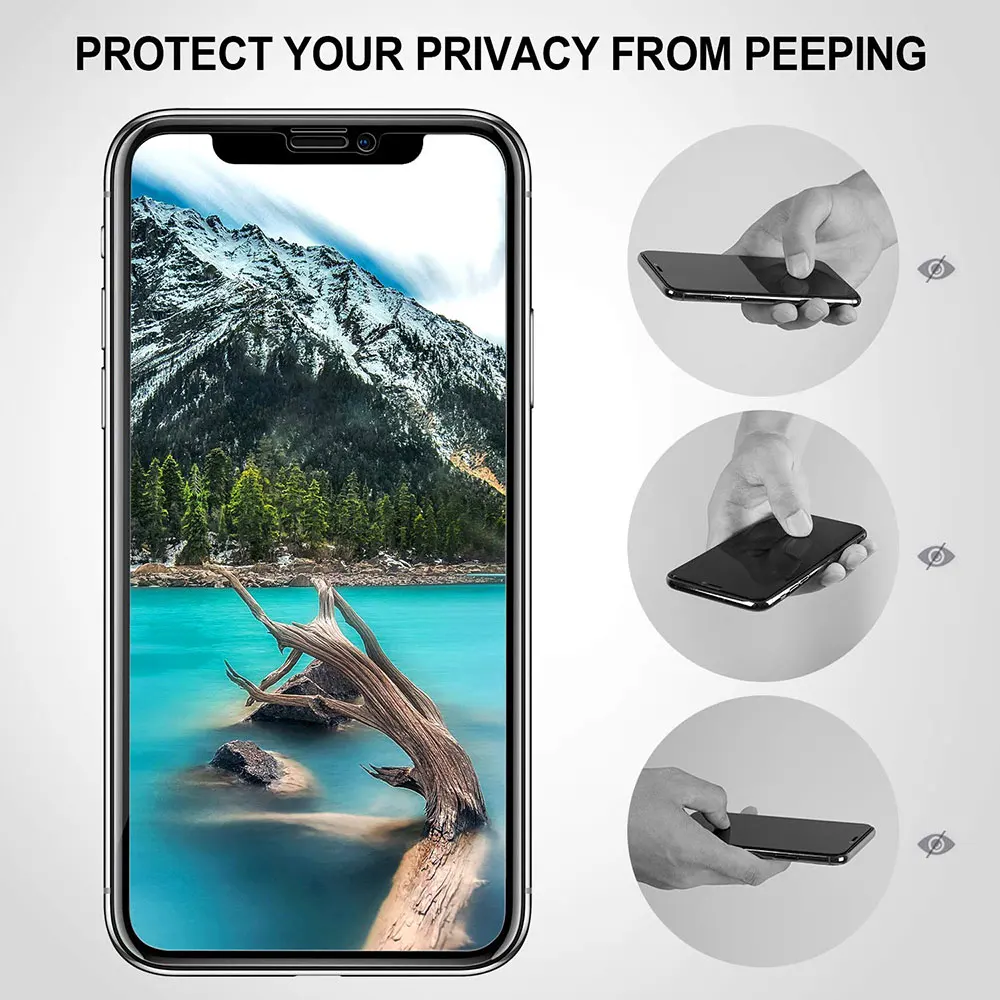 Защитное стекло для iPhone XR X XS Max 8 Plus 7 6 6S 2 шт. | Мобильные телефоны и аксессуары