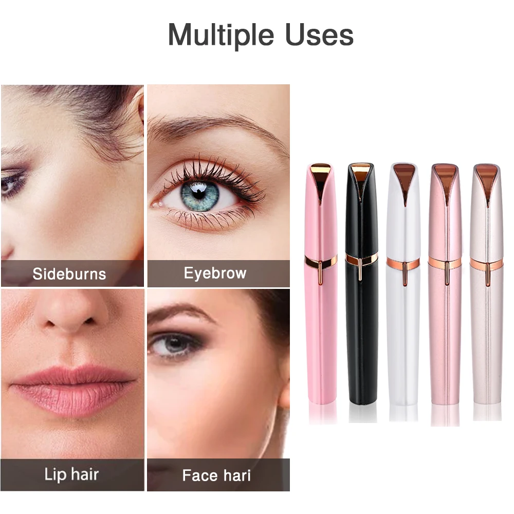 Триммер для бровей ручка автоматический эпилятор Электрический Женский
