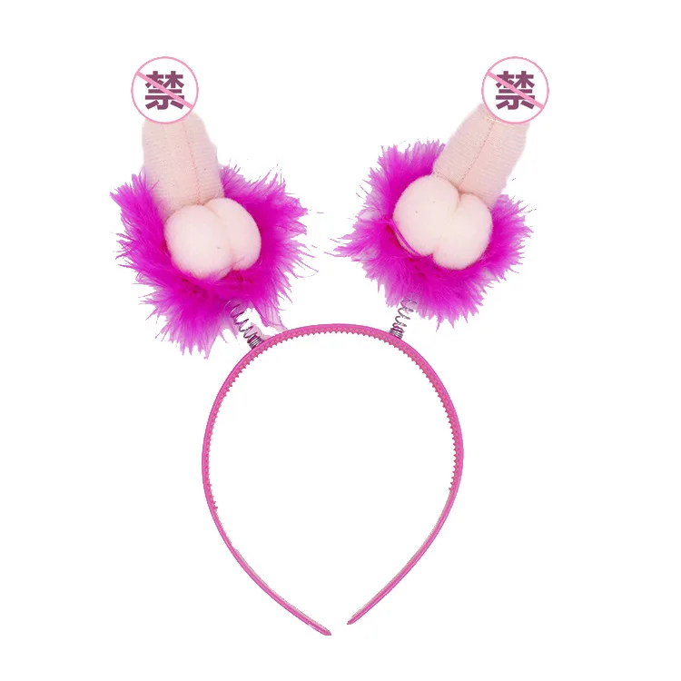 Новинка головная повязка с короной в форме пениса для невесты обруч волос