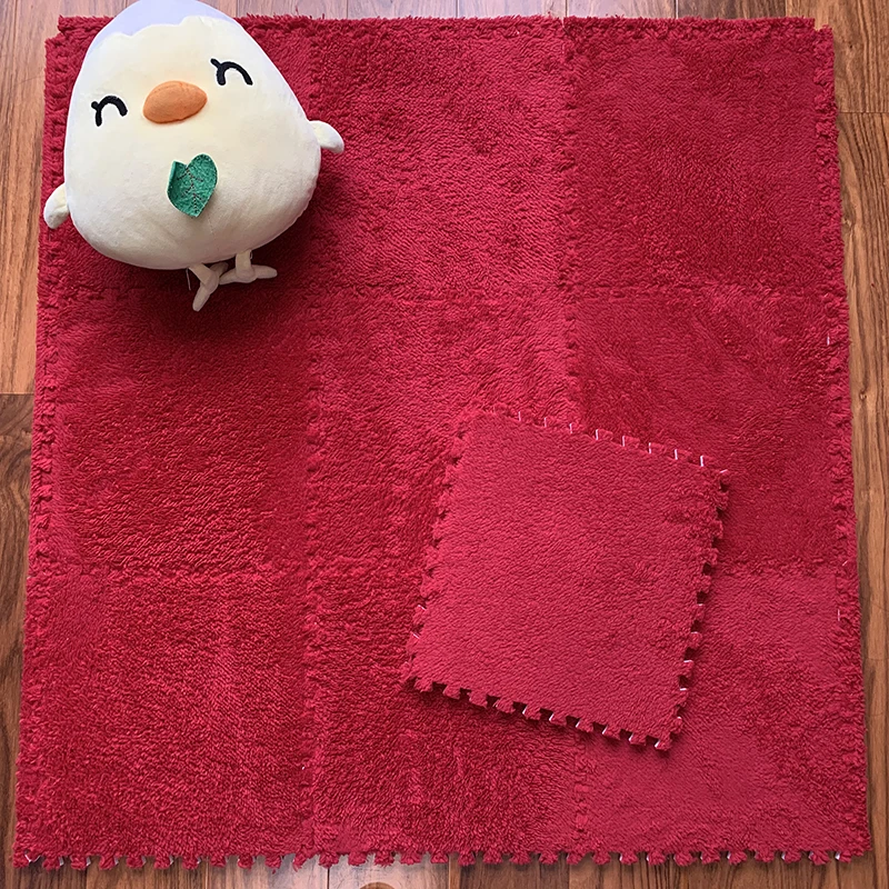 10 шт. 30*30 см ковер гостиная спальня для детей мягкий волшебный лоскутное