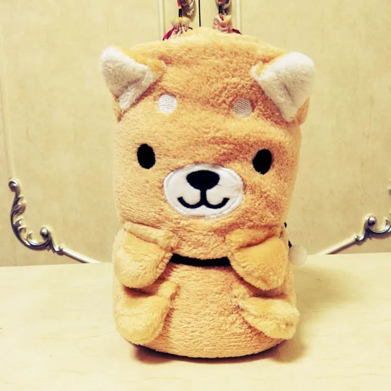 Новинка 2019 летнее фланелевое одеяло с рисунком Сиба ину офисное для сна