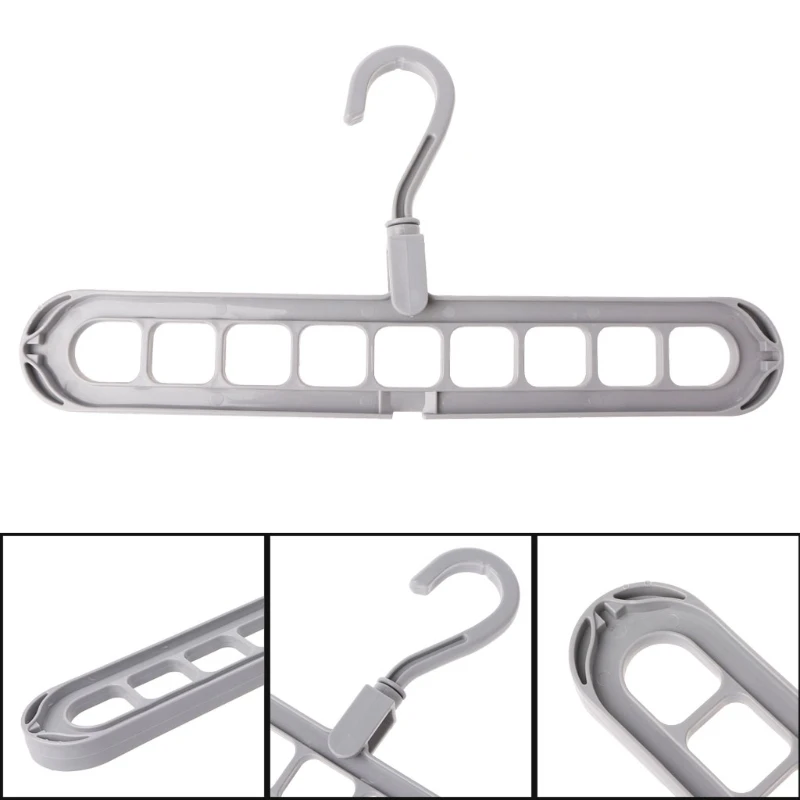 3D вешалка крюк Экономия пространства Волшебная для одежды с крючком шкаф