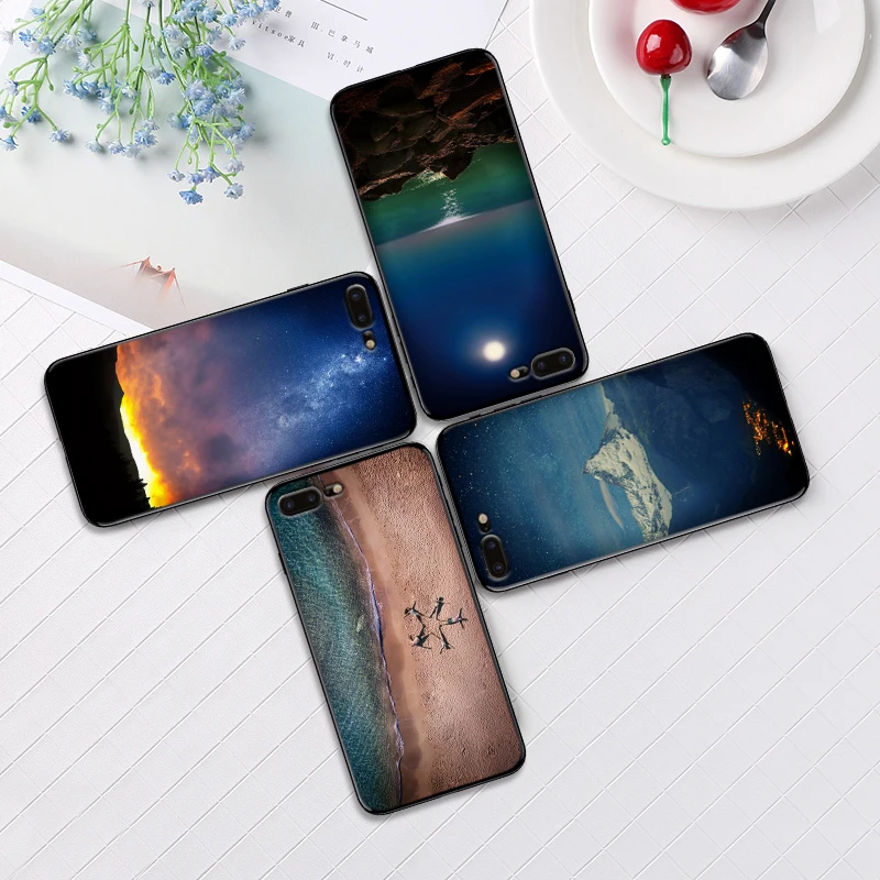Художественный пейзаж вулканическое Звездное море для Xiaomi Redmi Note 5 S2 7 Plus 6 3 3S Pro 4A 4X