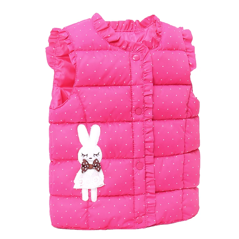 Children's Down Cotton Waistcoat Baby's Jacket Little Girl's | Мать и ребенок