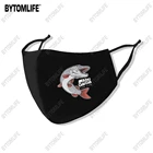 Модная маска с фильтрами just around town Abu Garcia s, неодноразовая моющаяся дышащая водонепроницаемая Пылезащитная хлопковая маска для лица