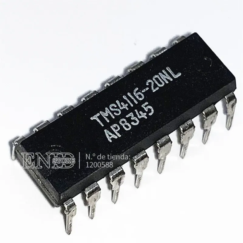 10 шт./лот TMS4116 15NL 20NL 25NL DIP 16|Интегральные схемы| |