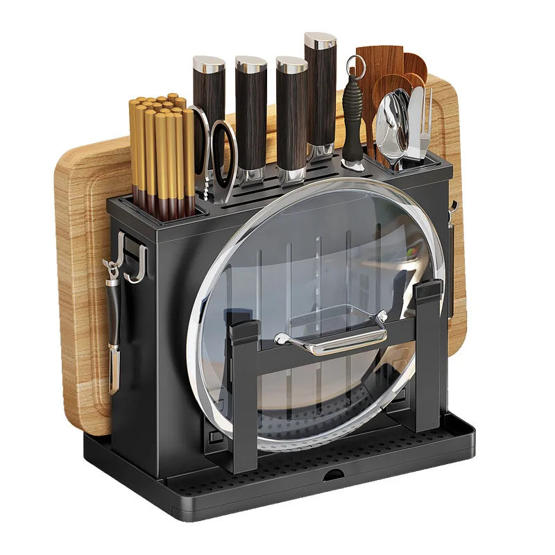 

Напольные/Настенные кухонные стеллажи, стойка для хранения, столешницы, держатели для ножей, разделочные доски, крышки для кастрюль, столов...