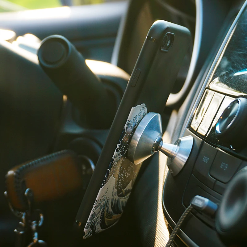 Универсальная Магнитная автомобильная подставка для телефона в автомобиле iPhone X