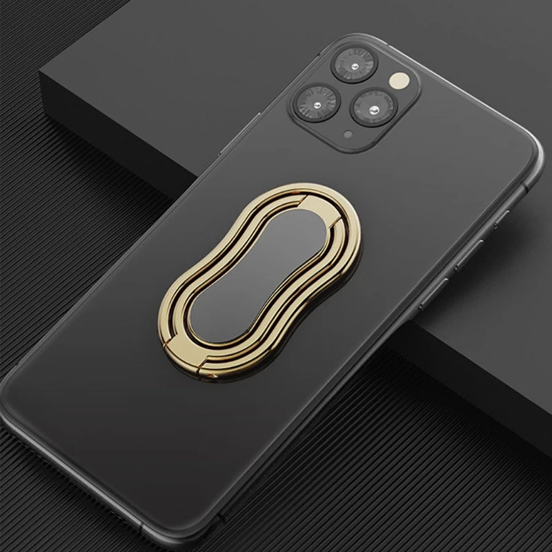 

Finger Ring Holder Bracket Stand Grip 360 Rotating For Mobile Phone Folding Ring Buckle Car Magnetic Mount Phone Back Sticker