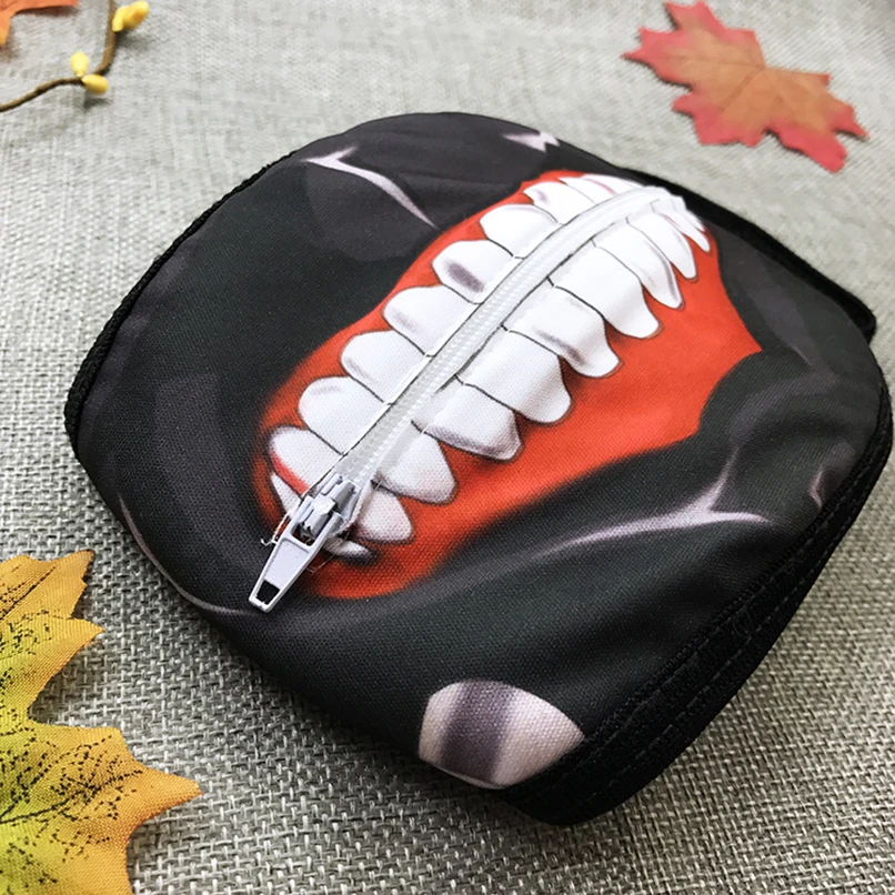 

2020 New Multi-Piece Tokyo Ghoul Zipper Winter Mouth Face Dustproof Anime Cosplay Halloween Trend Fashion New Year Gift