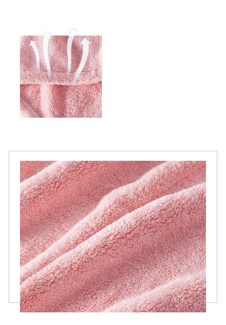 Волшебное быстросохнущее полотенце для волос тюрбан шапочка душа купания