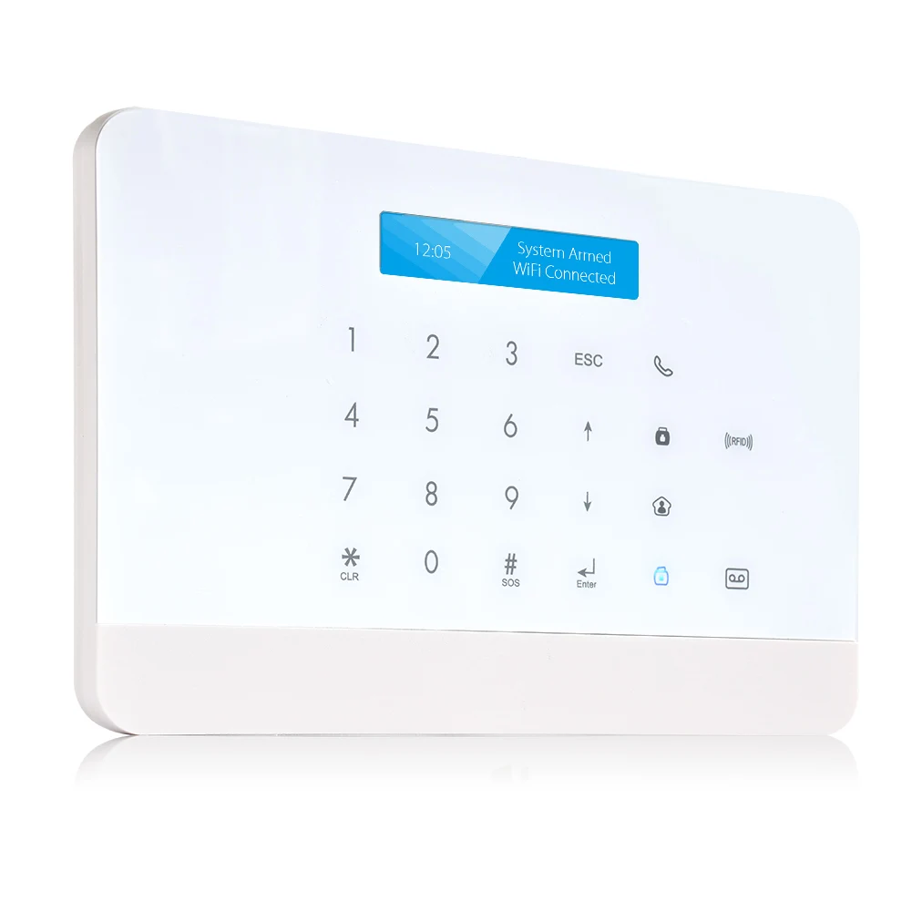 Система сигнализации Tuya для умного дома Wi-Fi GSM домашняя система охранной с