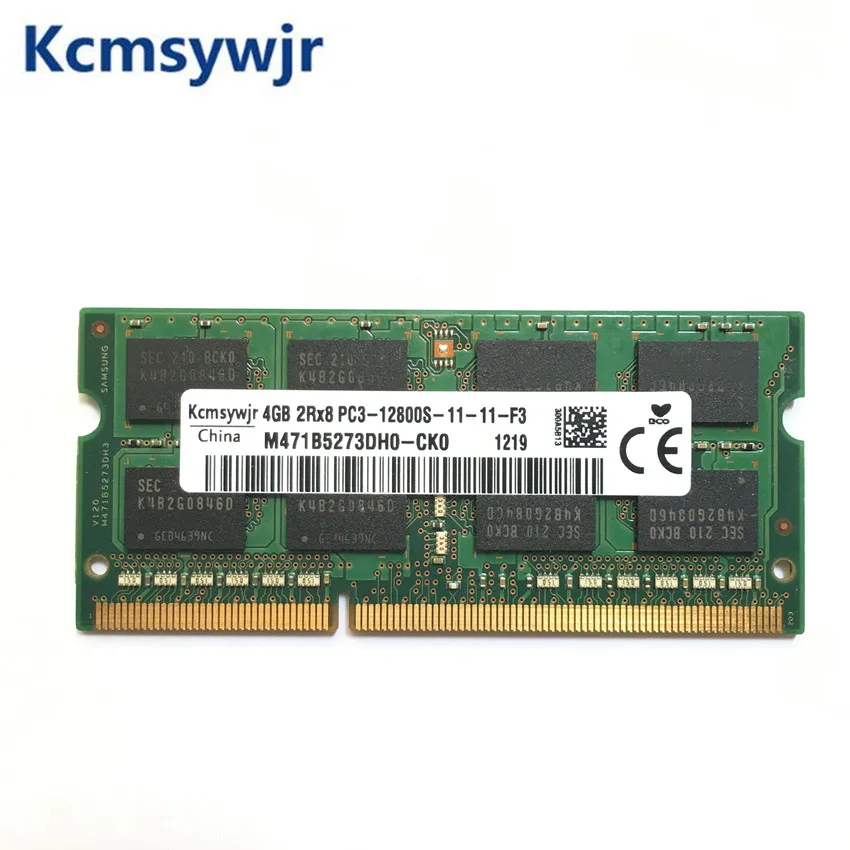 Оперативная память для ноутбука 4 Гб 2RX8 PC3 12800S DDR3 1600 МГц 4G pc3 модуль SODIMM