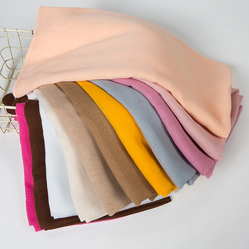 

New Fashion Women&Men Scarf Cotton Viscose Soft Ladies Scarf Shawls Female Wraps Pashmina Muslim Hijab scarf/scarves Drop Ship