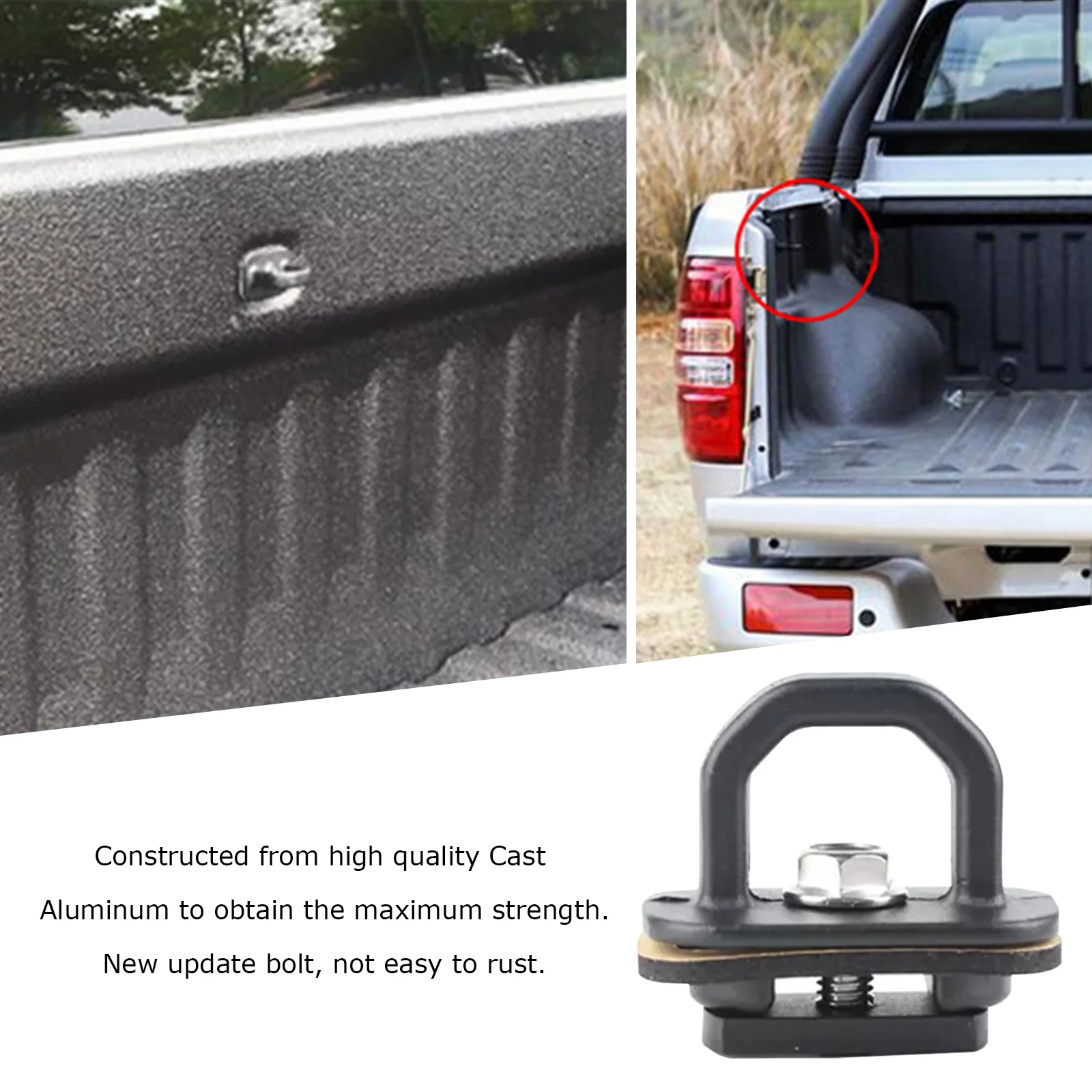 2 предмета БАГАЖНИКА АВТОМОБИЛЯ якорь Пряжка пикап кровать галстук падения замок