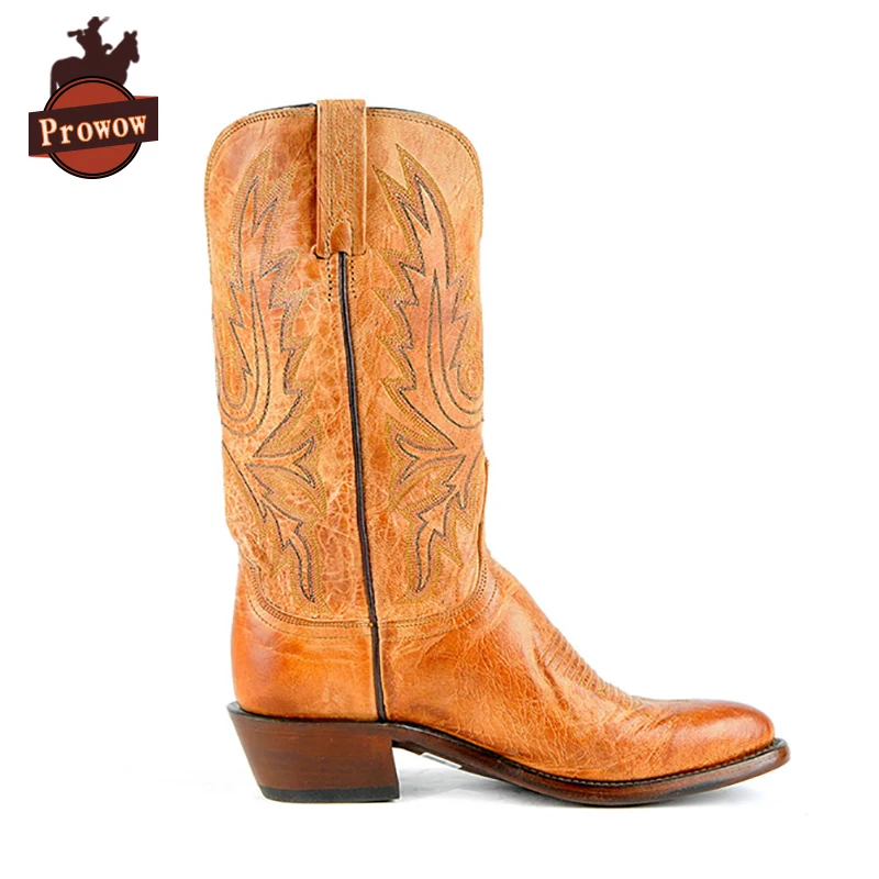 Prowow/женские ковбойские сапоги в ковбойском стиле Дизайнерские женские до