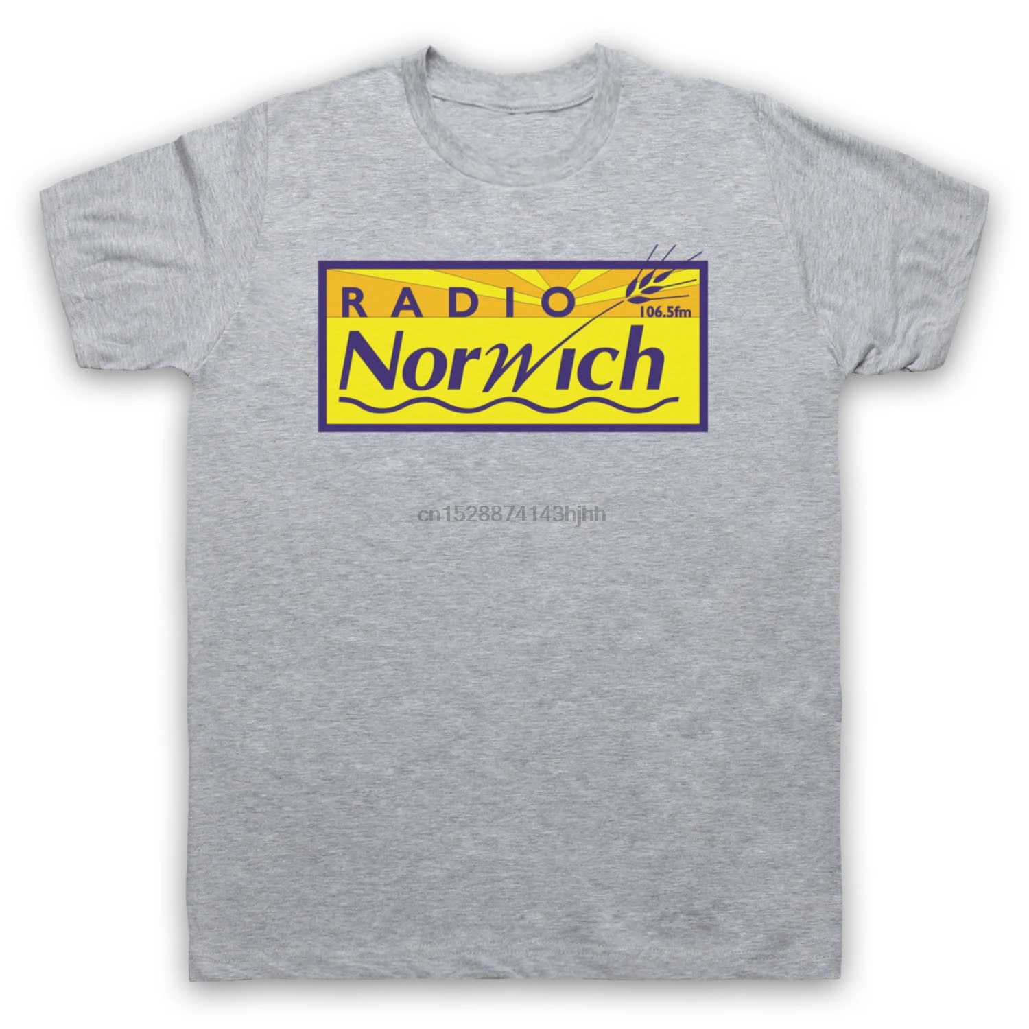 ALAN PARTRIDGE RADIO NORWICH 106.5FM комедия ТВ шоу взрослая футболка|Мужские футболки| |