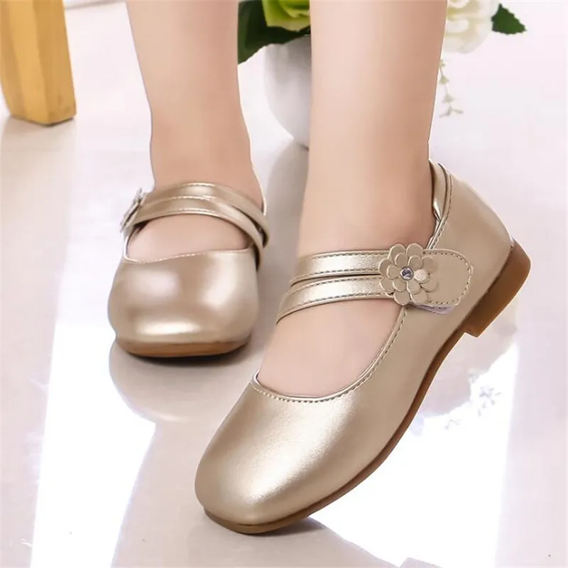 Детские туфли Weoneit для принцесс цветочные девочек на свадьбу детские под костюм
