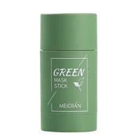 green tea mask stick oil control eggplant acne deep cleaning mask skin care moisturizing remove blackhead skin care beauty