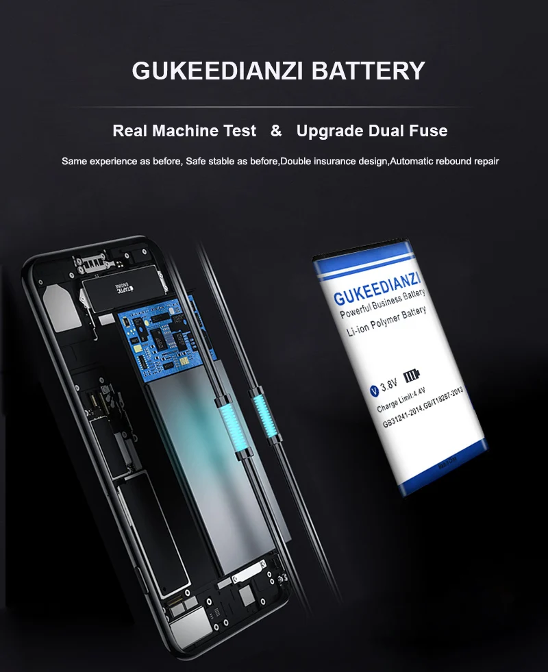 Аккумулятор GUKEEDIANZI для Samsung Galaxy Alpha G850 G850F G8508S литий ионный аккумулятор быстрой