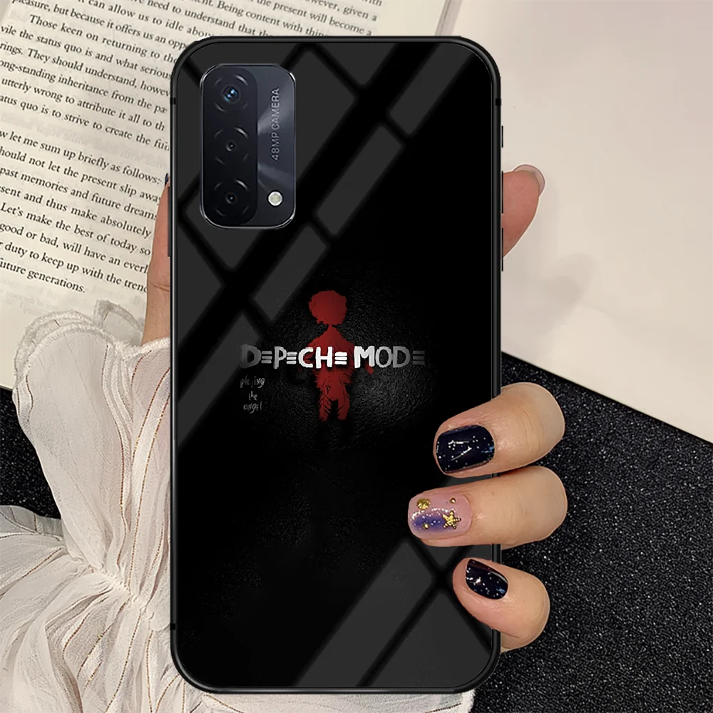 

Depeches DM Band Modes Phone Tempered Glass Case Cover For oppo realme find a x c xt gt 2 53 3 6 7 50 11 Pro lite 5g Trend Cell