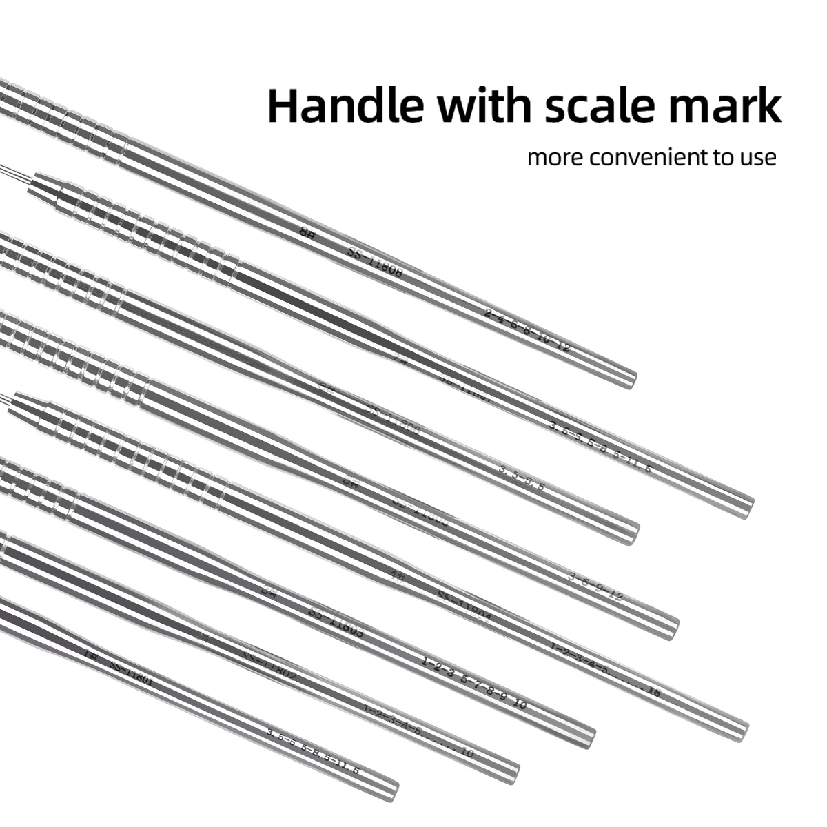 Диаметром 16 см 1 шт. зонд со шкалой из нержавеющей стали 304 высококачественный