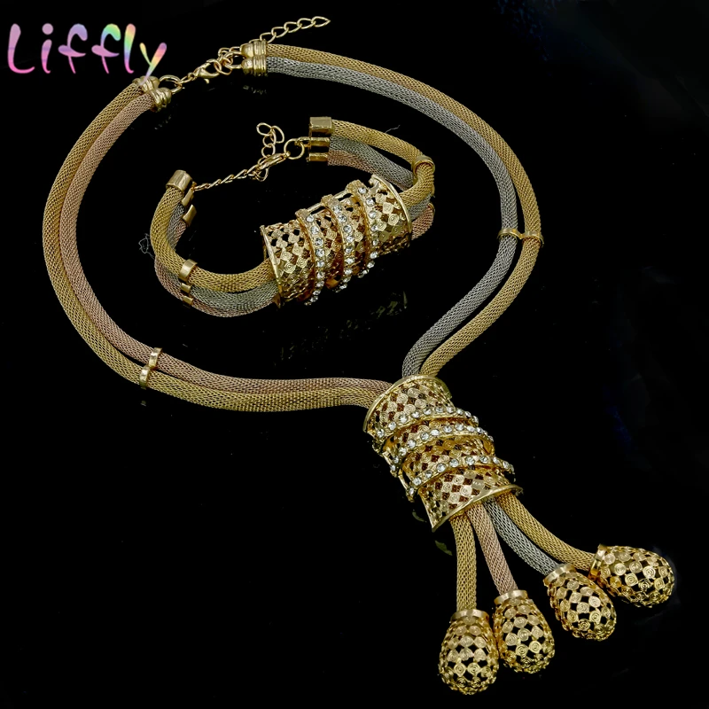 Женский комплект ювелирных изделий в африканском стиле ожерелье серьги кольцо