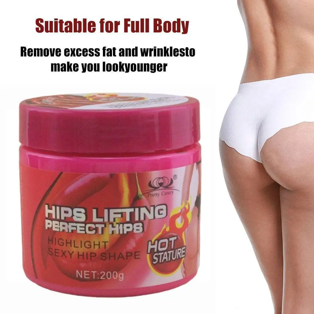 200 г крем для увеличения попы Hips подтяжка ягодиц быстрый рост увеличение Red Chili