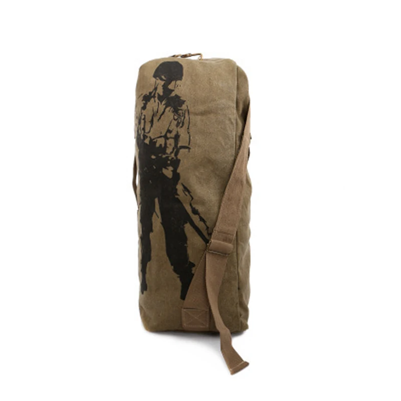 Canvas Vintage Bag Big Capacity School Bags Tactical Backpack Outdoor Sport Camping Hiking Army Tourist Hunting Rucksack | Спорт и