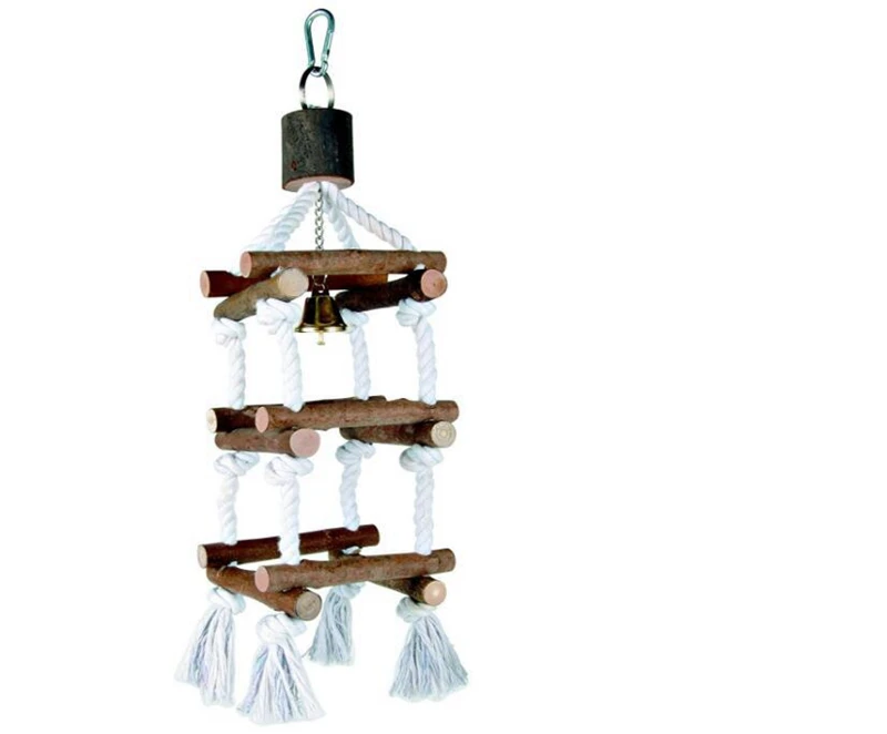 Качающаяся лестница для попугая игрушки домашних птиц укусы восхождение