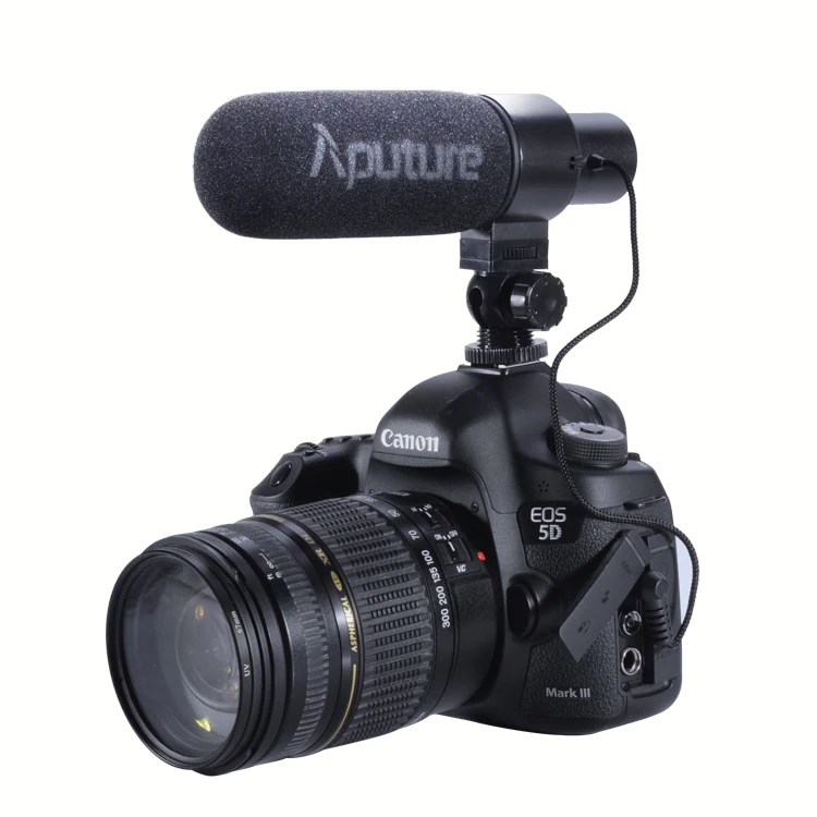 Aputure v-mic D1 конденсаторный направленный микрофон для Youtube видео интервью Запись микрофон для Canon Nikon sony DSLR камер